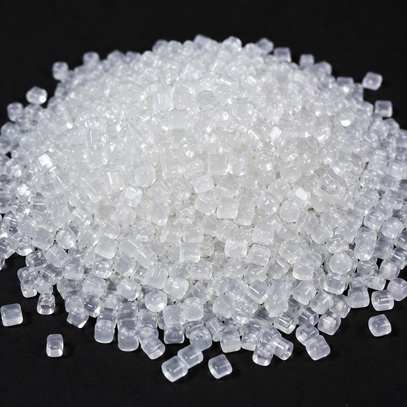 Recycled polymer granules — sustainable post-consumer plastic resin